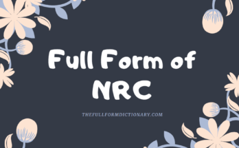full form of nrc