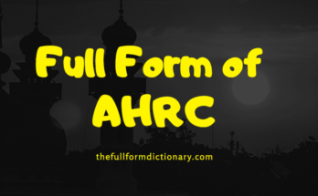 full form of ahrc