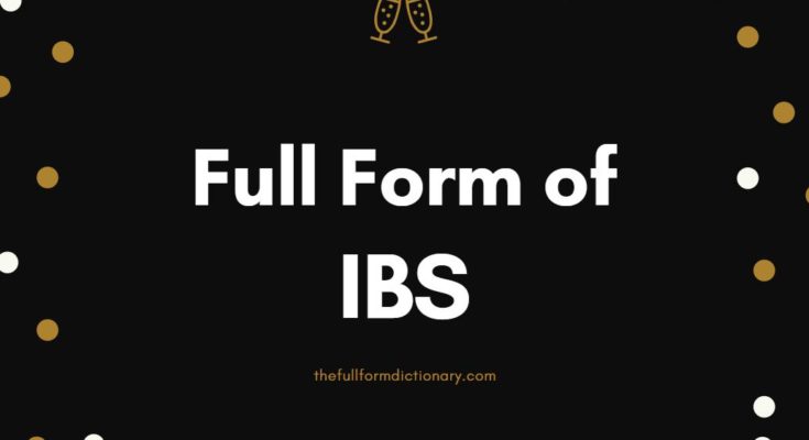 full form of IBS