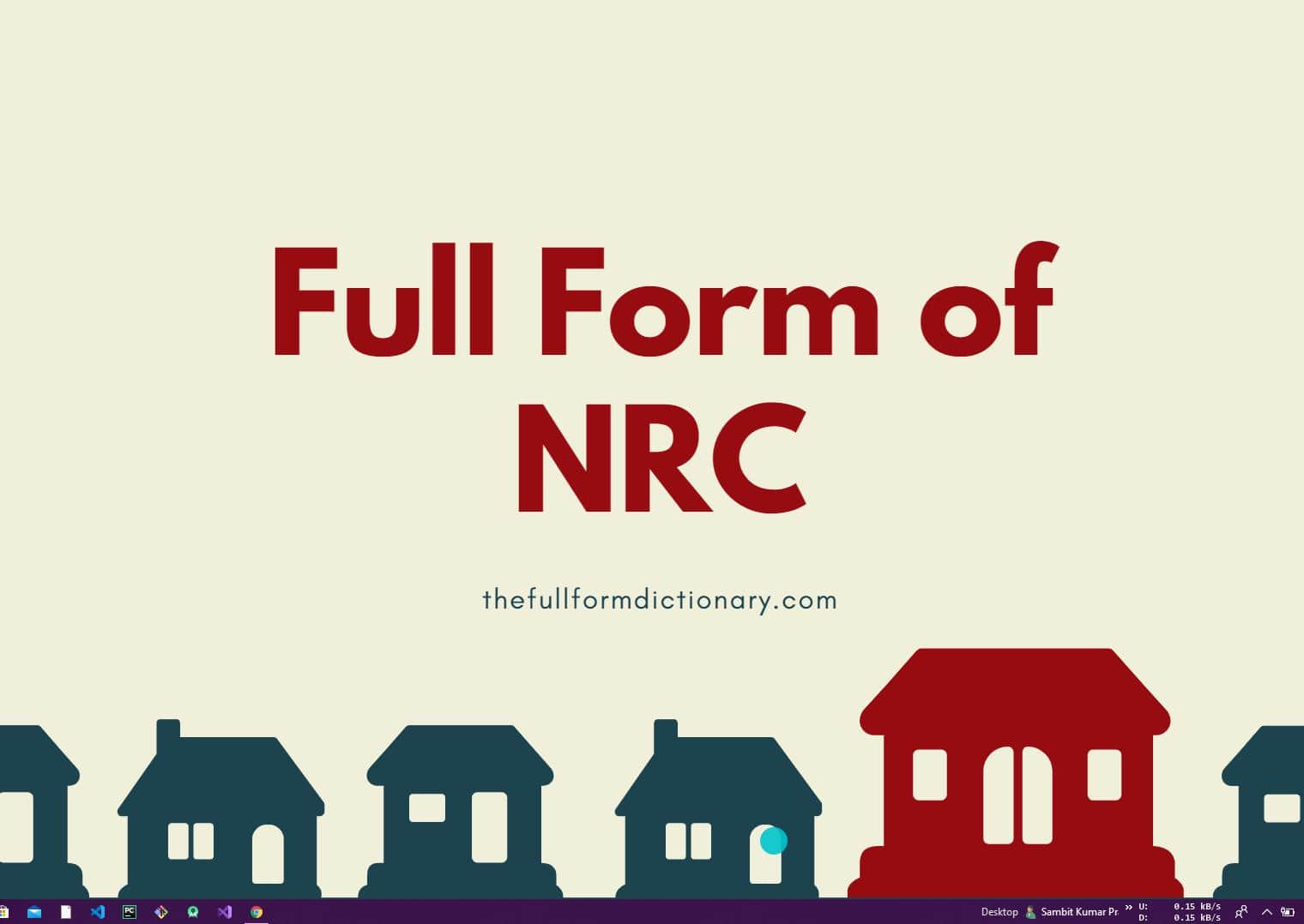 What Is The Full Form Of Nrc The Full Form Dictionary
